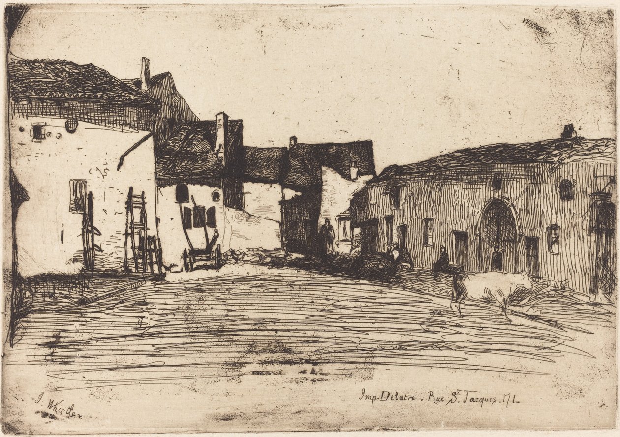 Liverdun od James Abbott McNeill Whistler