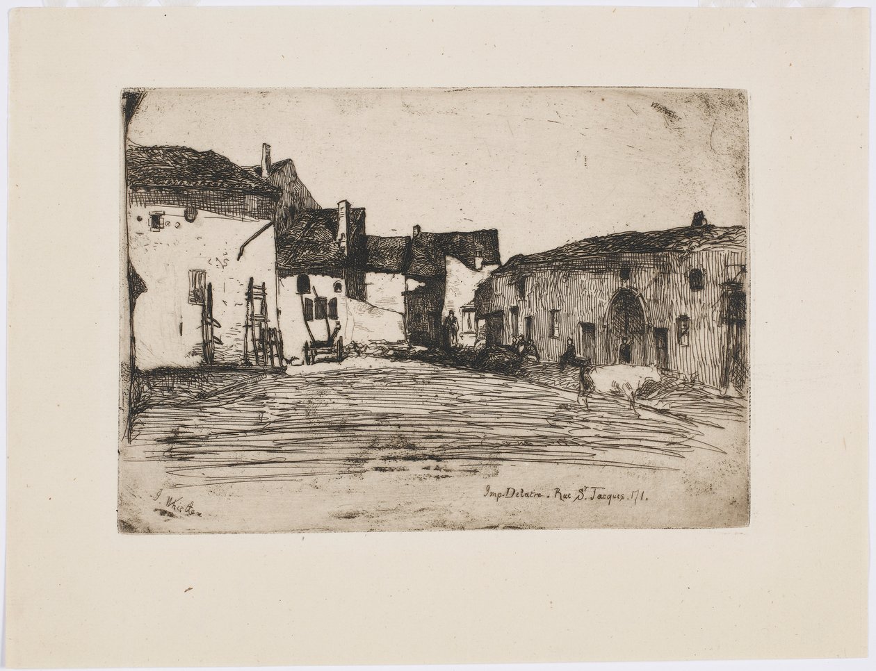 Liverdun od James Abbott McNeill Whistler