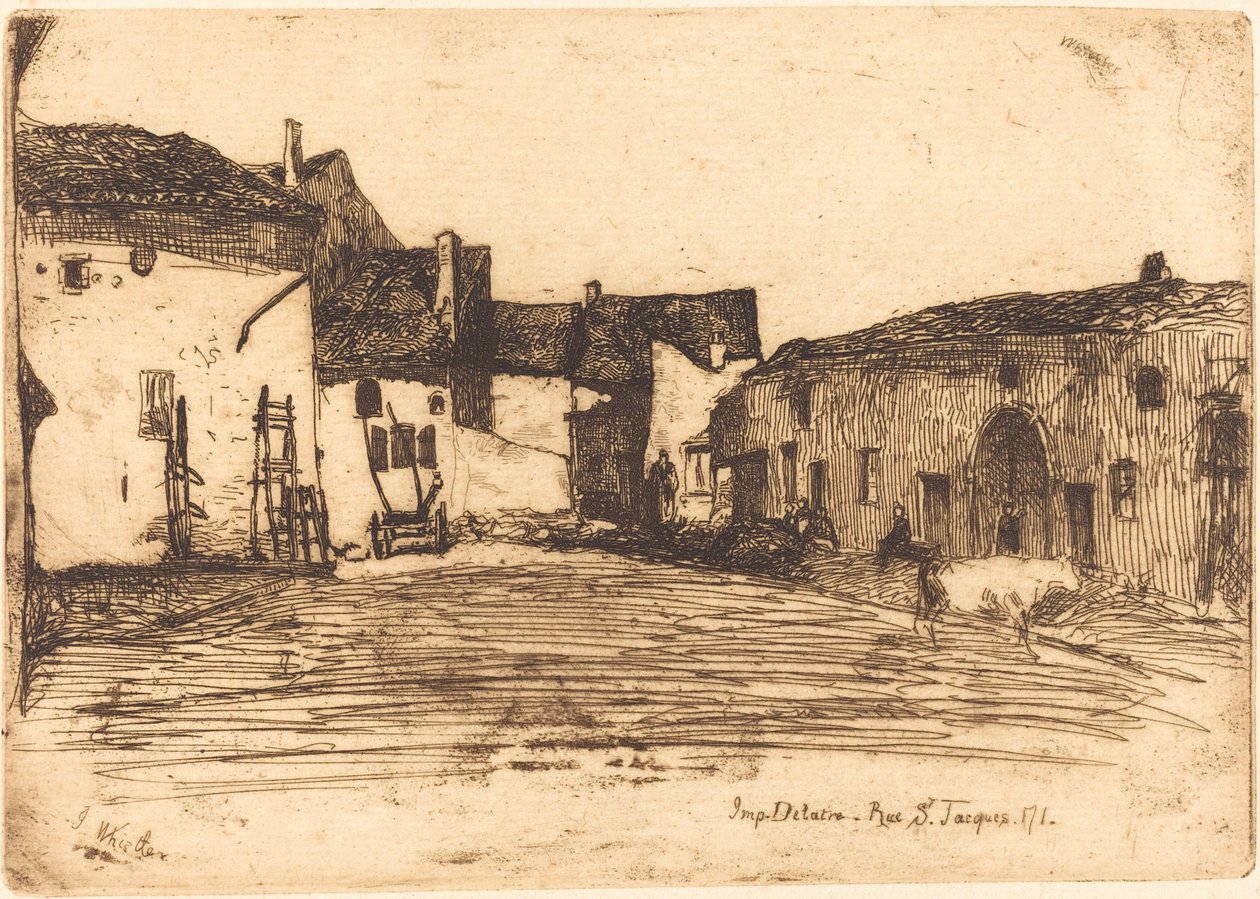 Liverdun od James Abbott McNeill Whistler