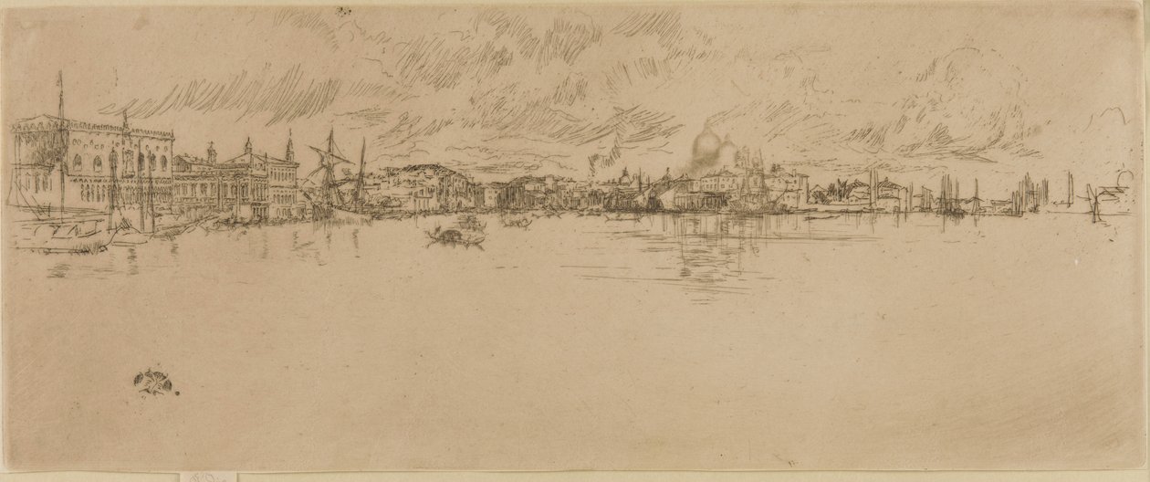 Dlouhé Benátky od James Abbott McNeill Whistler