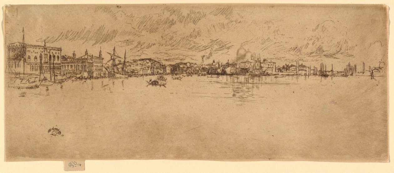 Dlouhé Benátky od James Abbott McNeill Whistler