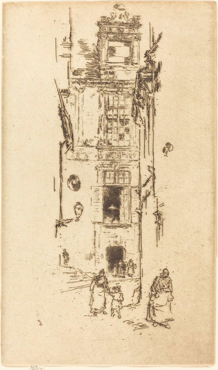 Radnice, Loches od James Abbott McNeill Whistler