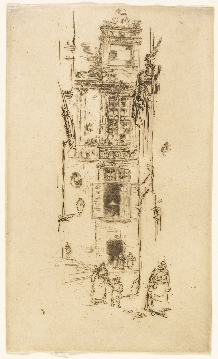 Radnice, Loches od James Abbott McNeill Whistler