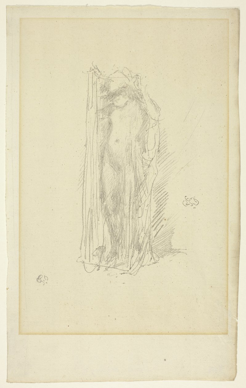 Model Drapping od James Abbott McNeill Whistler