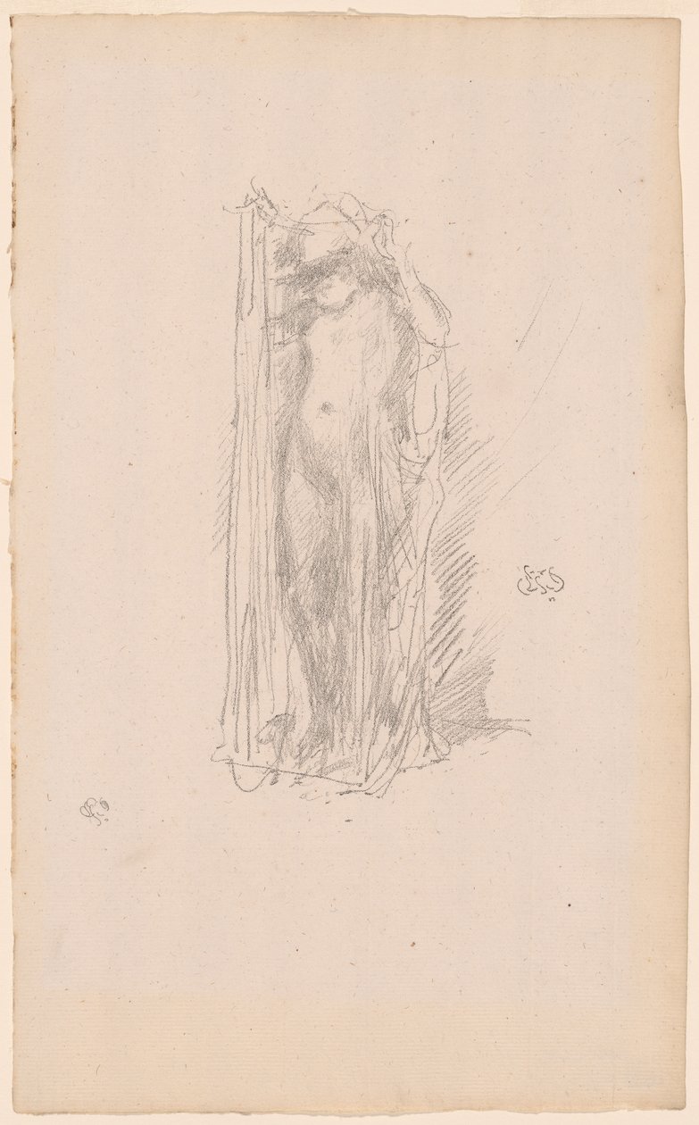 Model Drapping od James Abbott McNeill Whistler