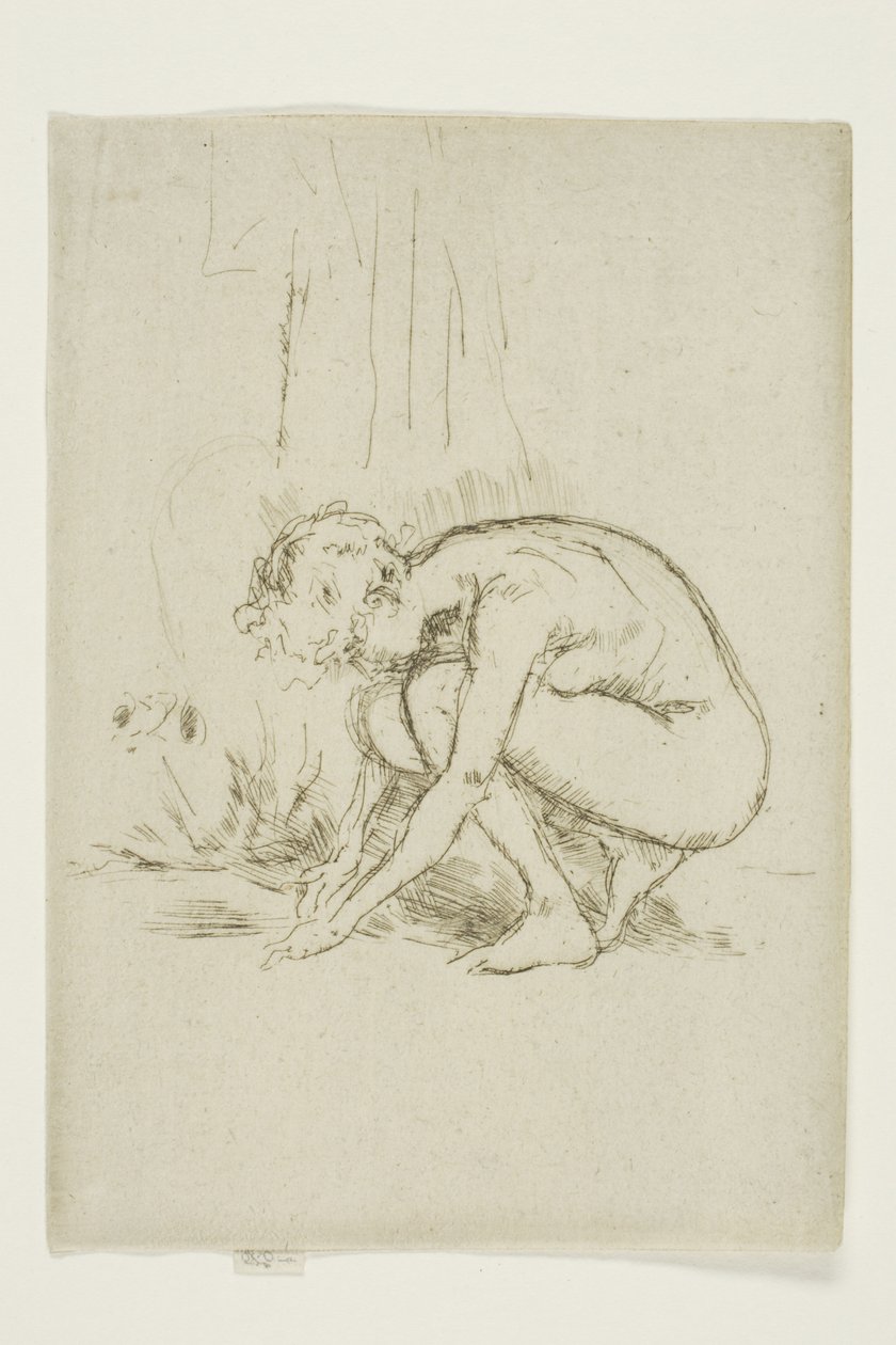 Model shrbený od James Abbott McNeill Whistler