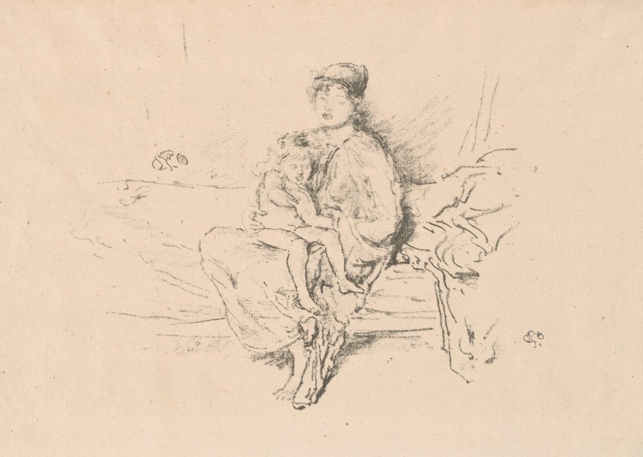 Matka a dítě, č. 2 od James McNeill Whistler