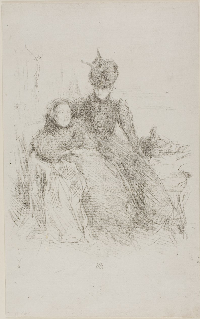 Matka a dcera od James Abbott McNeill Whistler