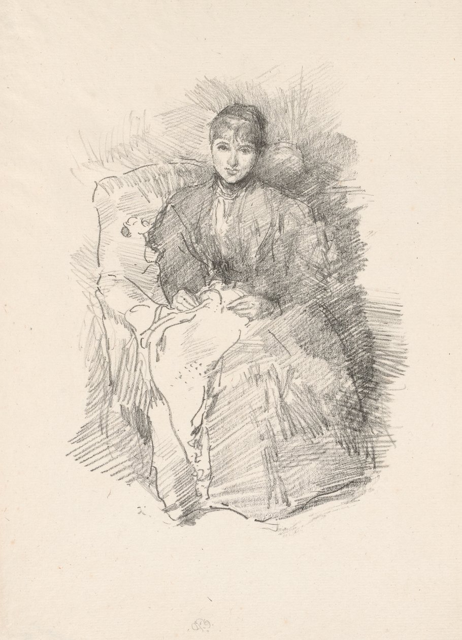 Šití od James Abbott McNeill Whistler
