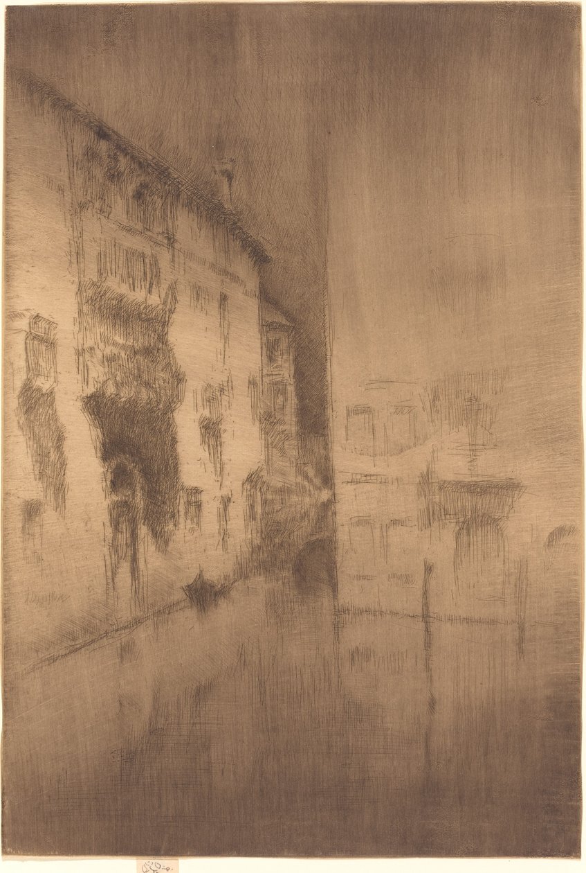Nokturno: Paláce od James Abbott McNeill Whistler
