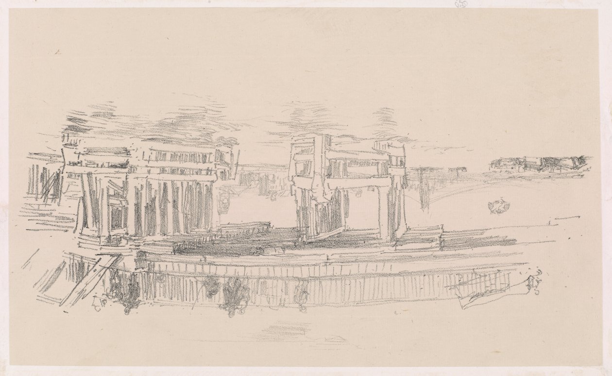 Starý most Battersea od James Abbott McNeill Whistler