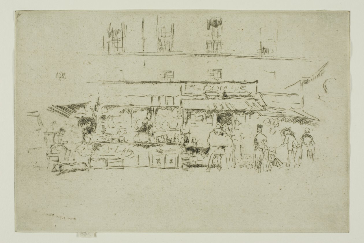 Monte Bell O u quai od James Abbott McNeill Whistler