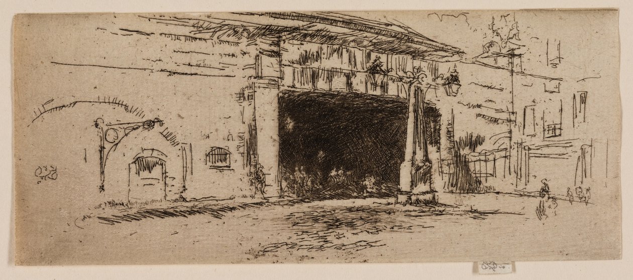Železniční oblouk, Americké náměstí od James Abbott McNeill Whistler