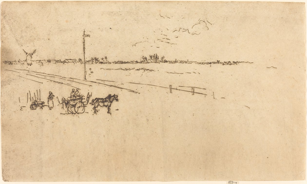 Nádraží, Voves od James Abbott McNeill Whistler