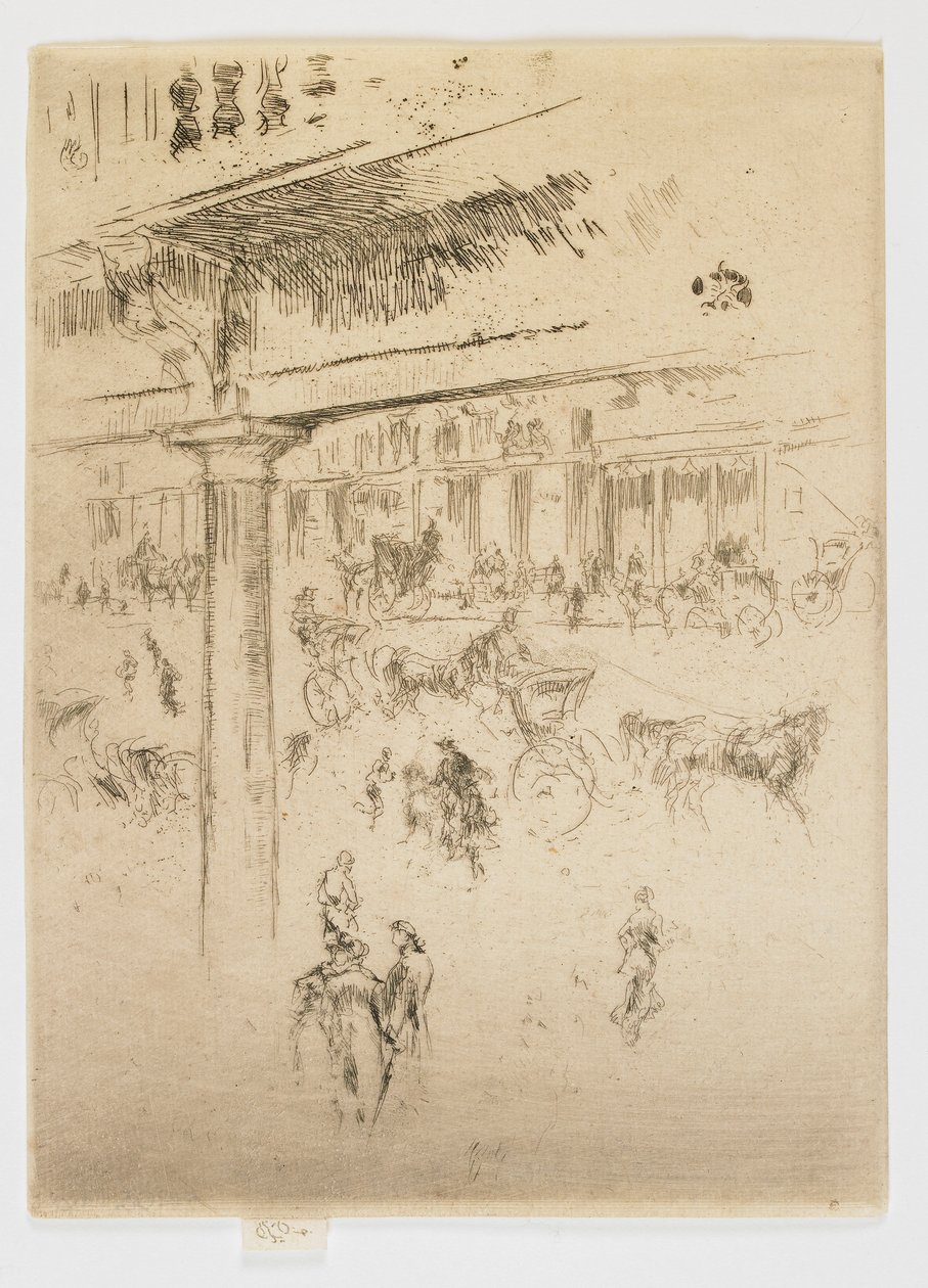 Regentův kvadrant od James Abbott McNeill Whistler