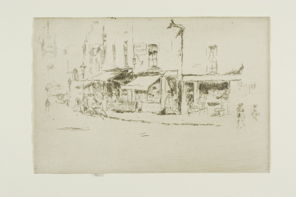 Rochester Row, Westminster od James Abbott McNeill Whistler