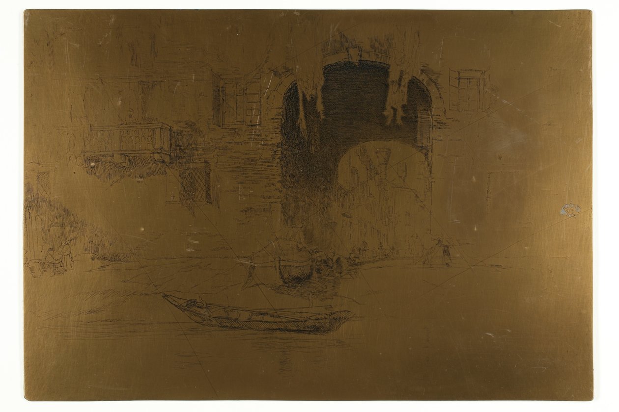 Svatý Blažej od James McNeill Whistler