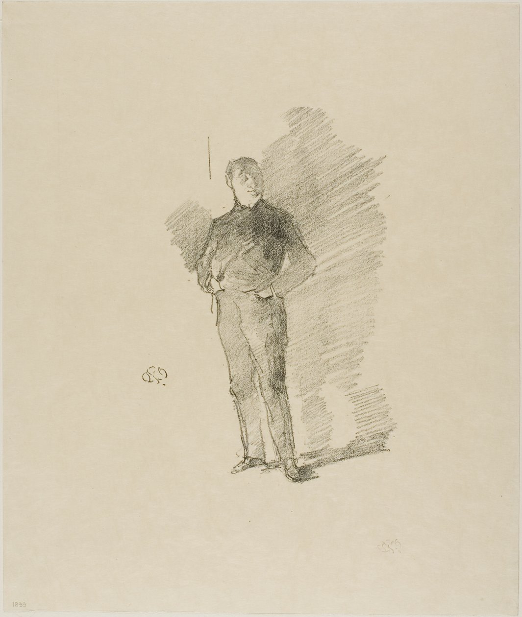 Studie č. 2: Pan Thomas Way od James Abbott McNeill Whistler