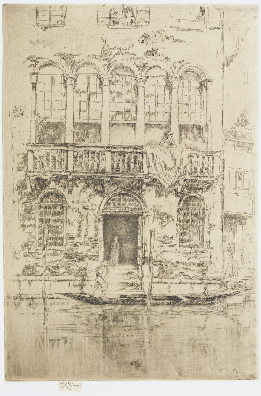 Balkón od James Abbott McNeill Whistler