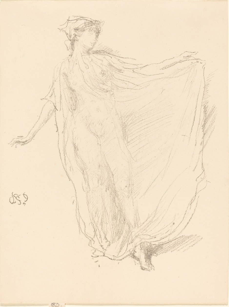 Tančící dívka od James Abbott McNeill Whistler