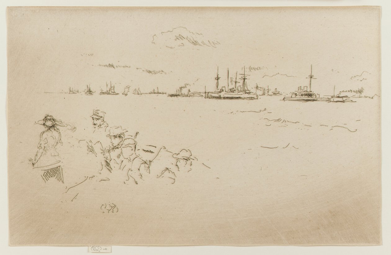 Flotila: Monitory od James Abbott McNeill Whistler