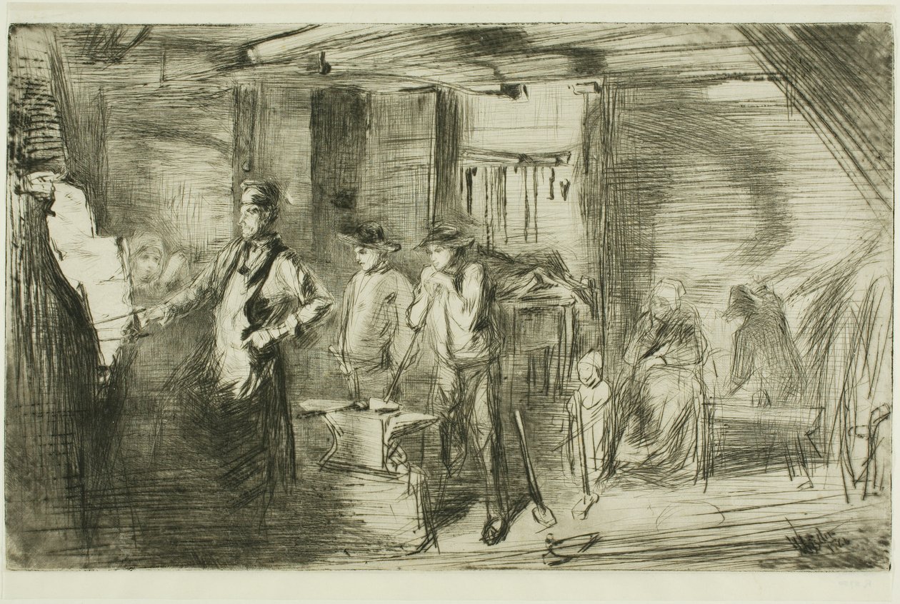 Forge od James Abbott McNeill Whistler