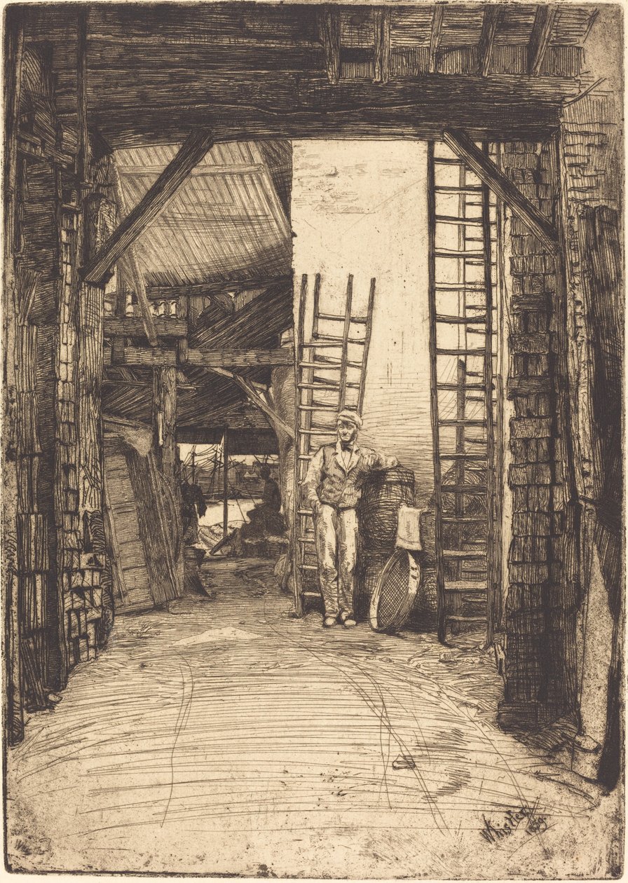 Vápenka od James Abbott McNeill Whistler