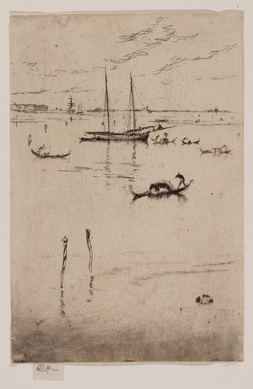 Malá laguna od James Abbott McNeill Whistler