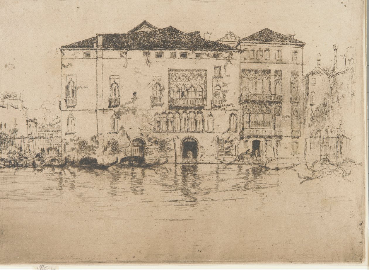 Paláce od James Abbott McNeill Whistler