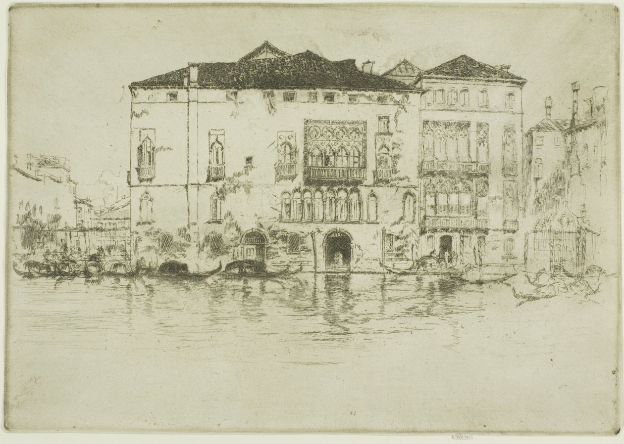 Paláce od James Abbott McNeill Whistler