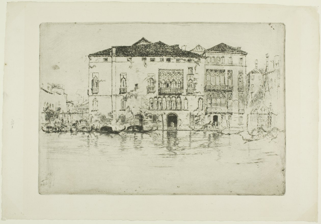 Paláce od James Abbott McNeill Whistler