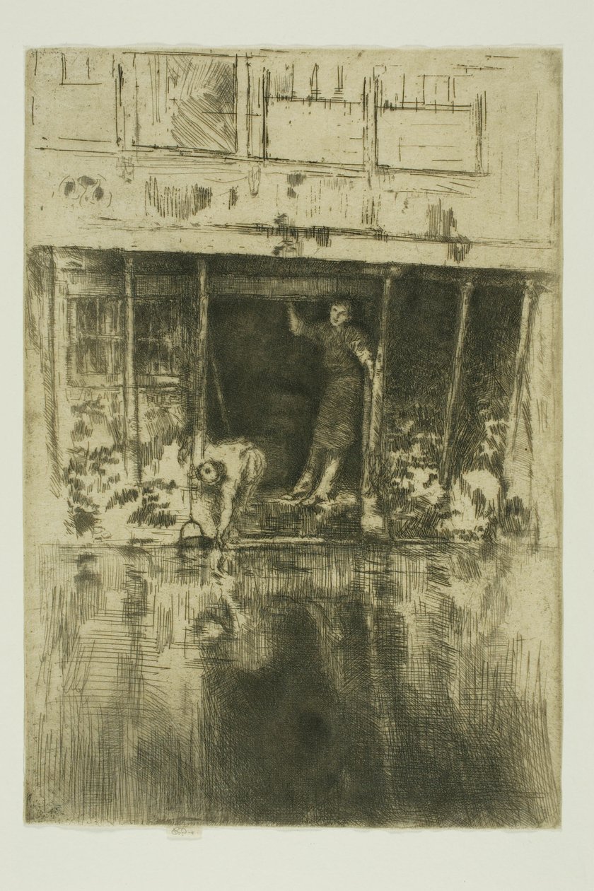 Pierrot od James Abbott McNeill Whistler