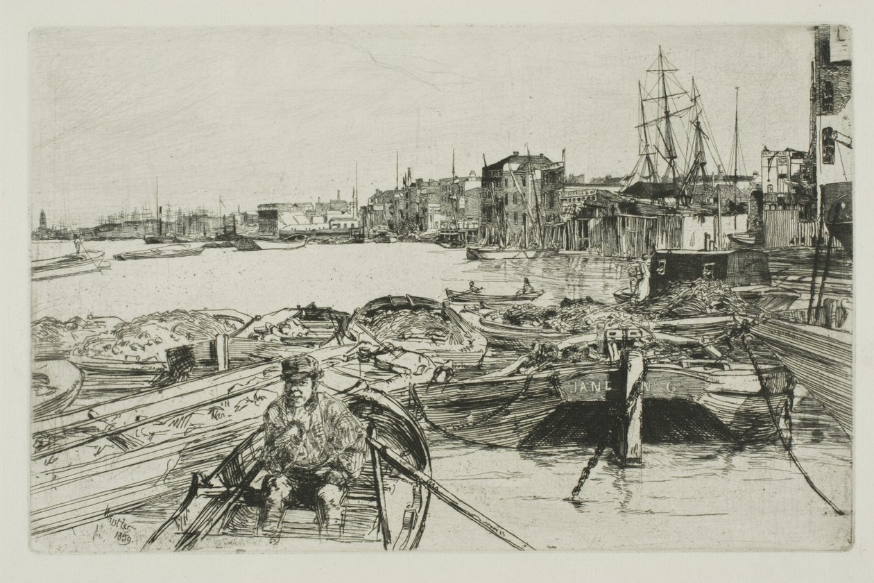 Bazén od James Abbott McNeill Whistler