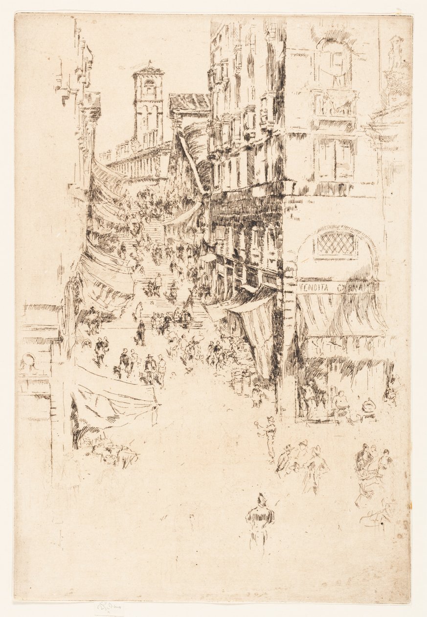 Rialto od James Abbott McNeill Whistler