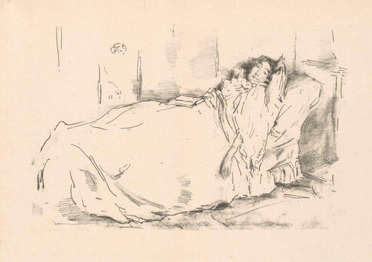 Siesta od James Abbott McNeill Whistler