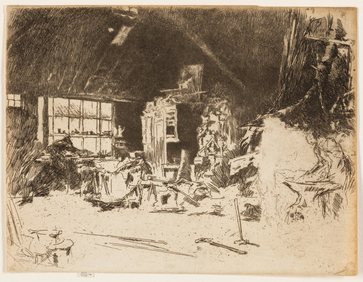 Kovárna od James Abbott McNeill Whistler