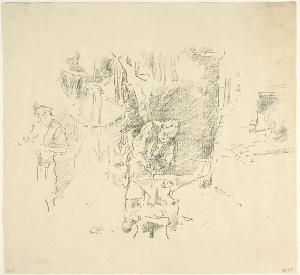 Sluneční kovárna od James McNeill Whistler