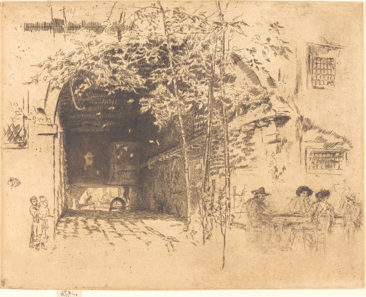 Přívoz č.II od James Abbott McNeill Whistler