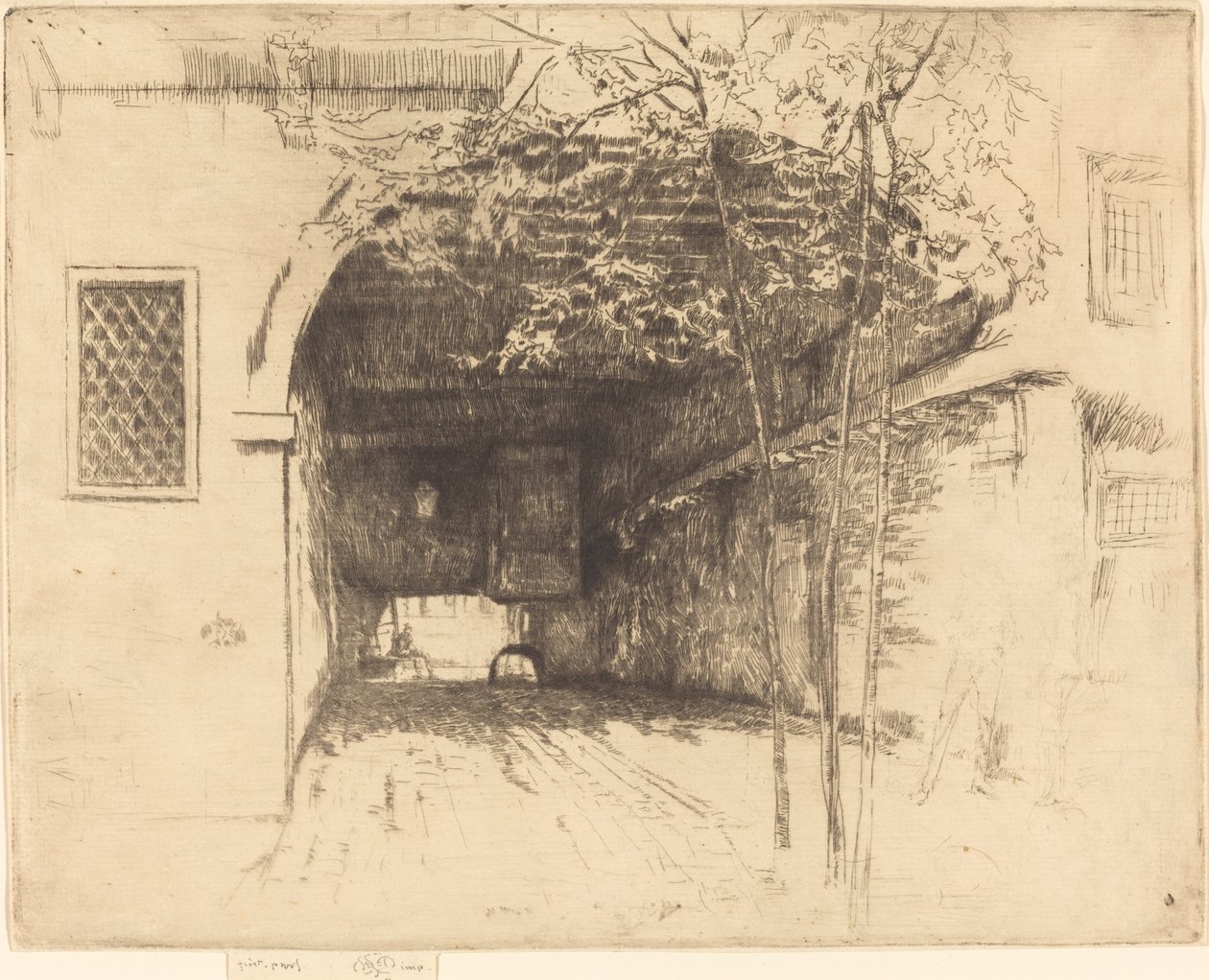 The Ferry, No.I od James Abbott McNeill Whistler