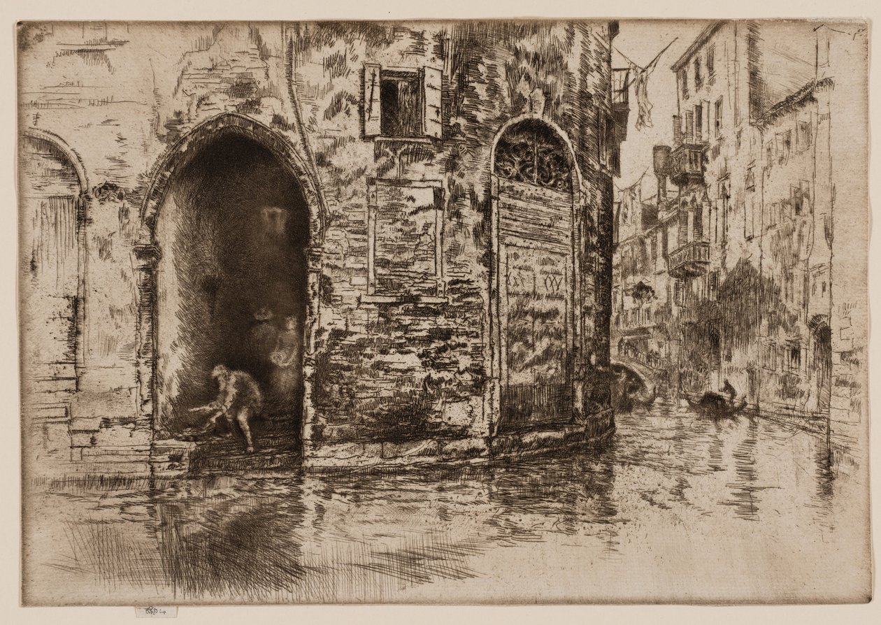 The Two Doorways od James Abbott McNeill Whistler