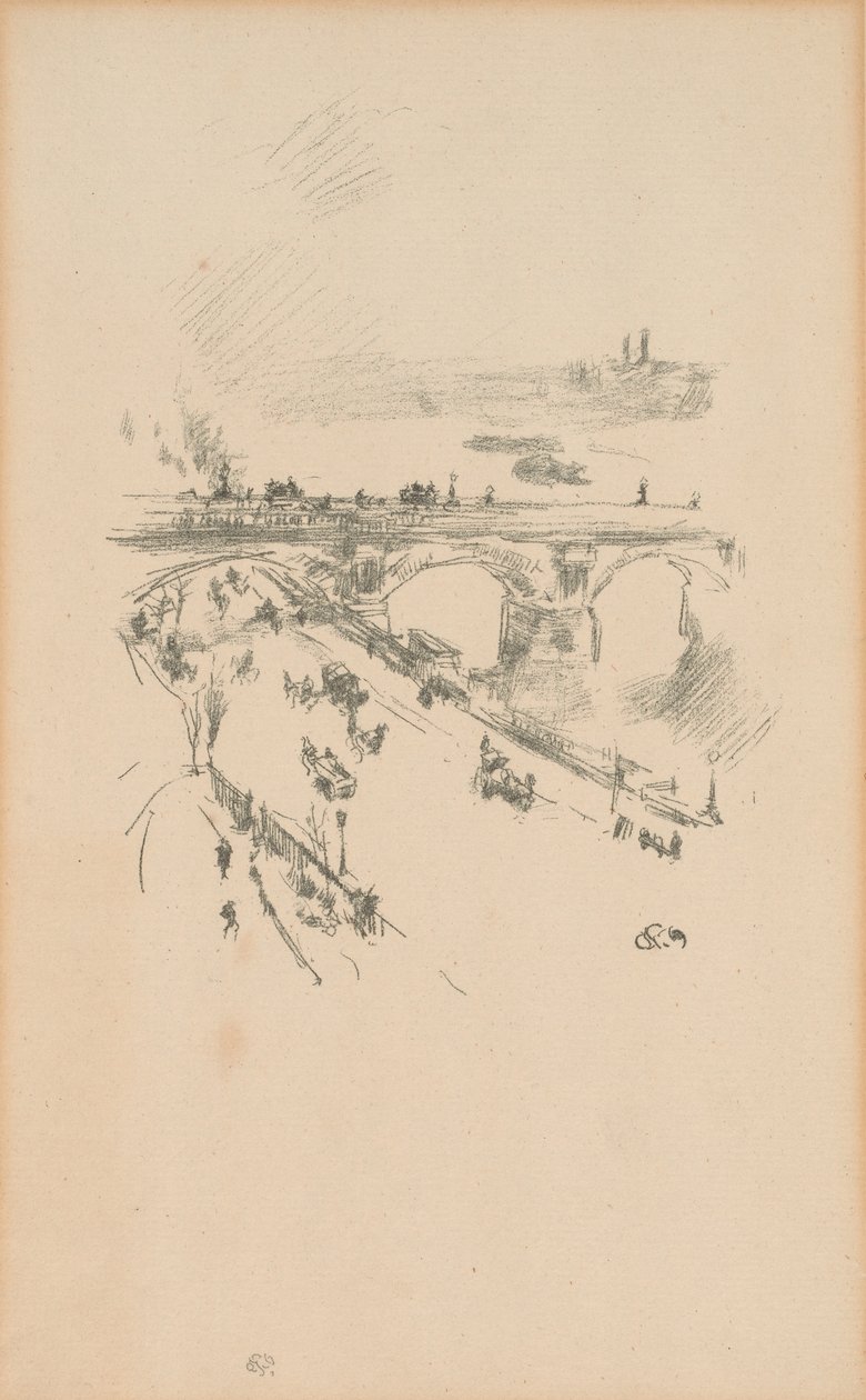 Most Waterloo od James Abbott McNeill Whistler