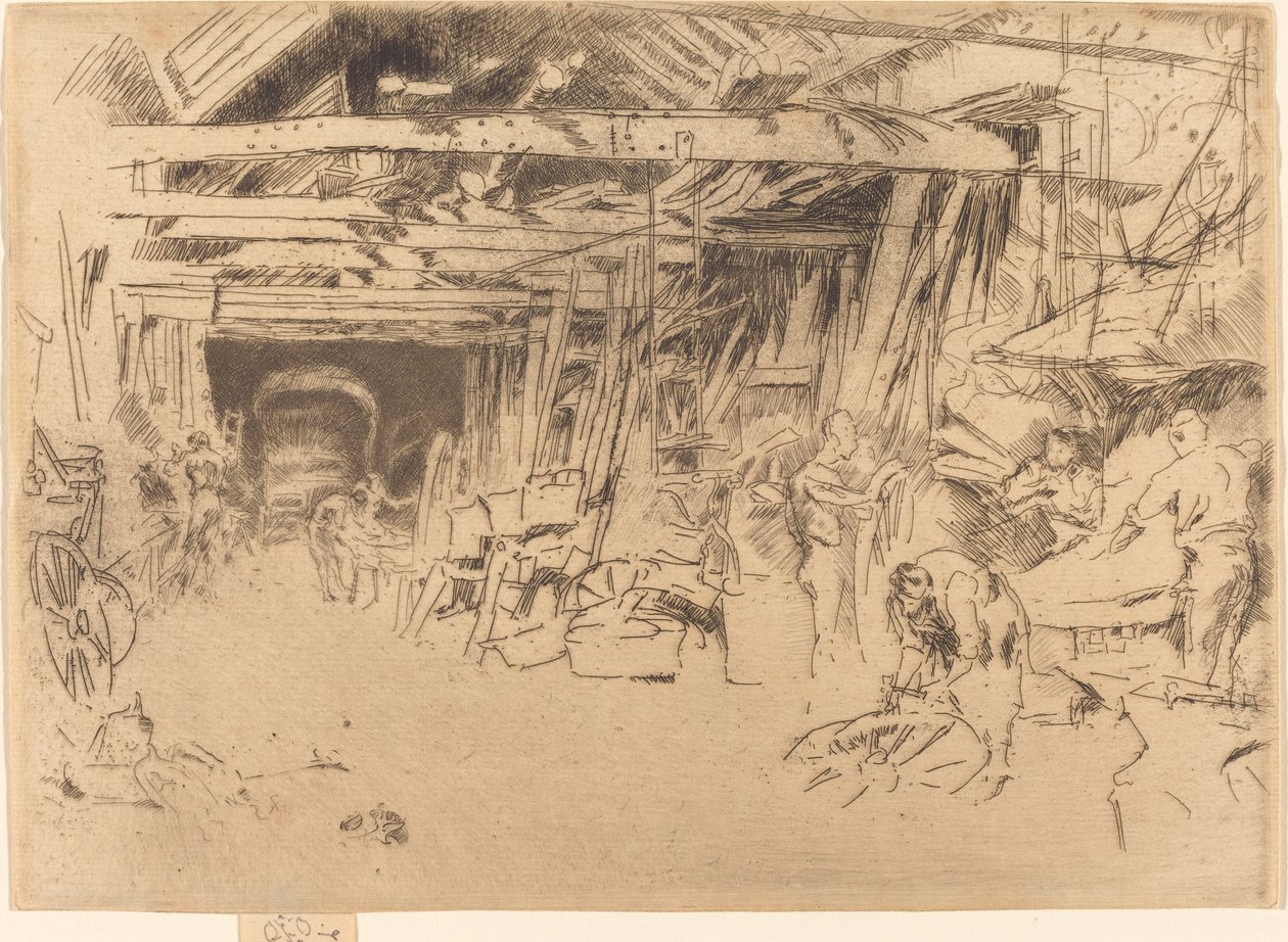 Kolář od James Abbott McNeill Whistler