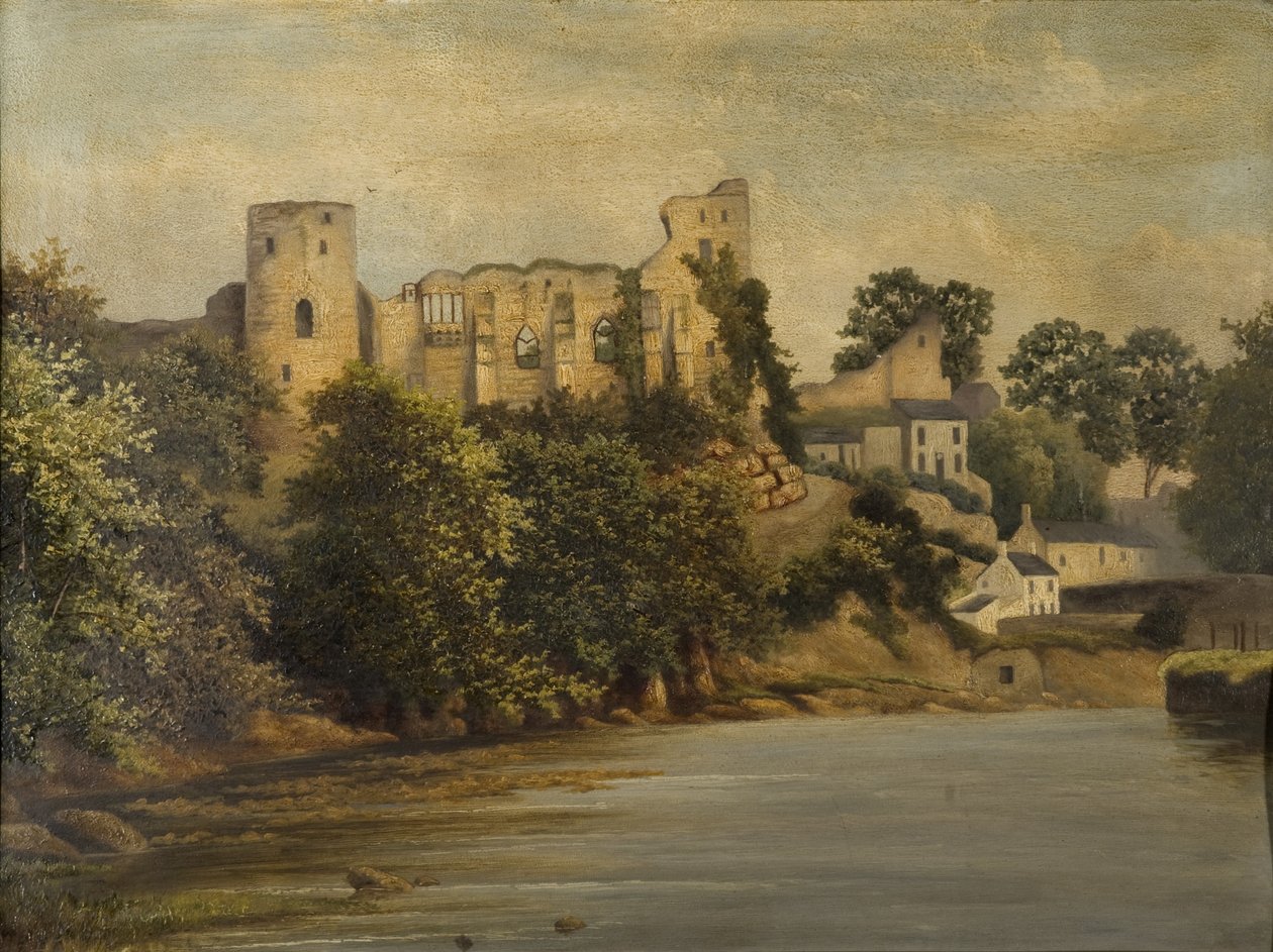 Hrad, zámek Barnard od James Miller Brown