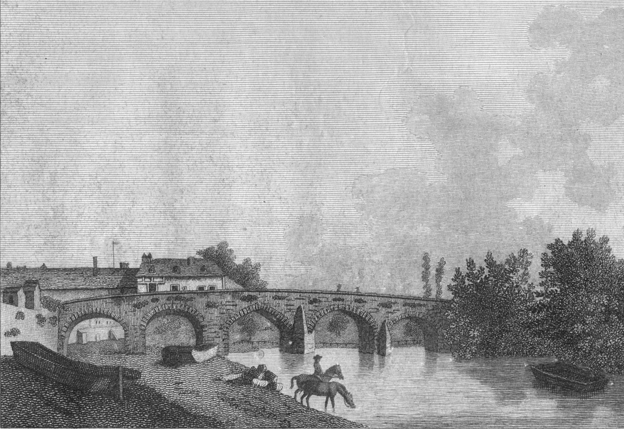 Maidstone Bridge, Kent. Pl. 2, 1787 od James Newton