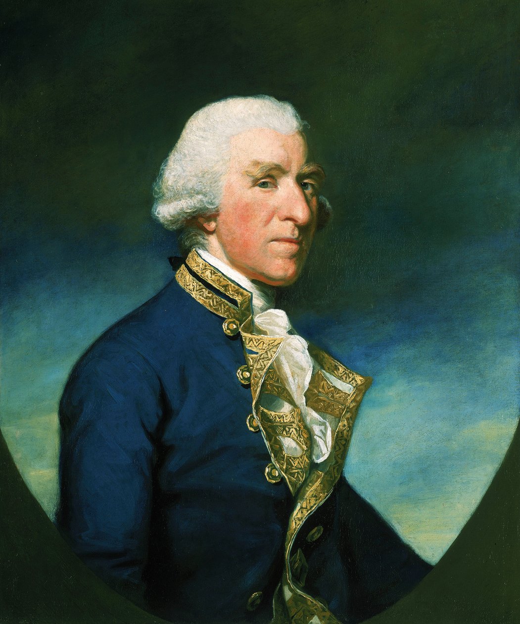 Admirál Samuel Hood od James Northcote