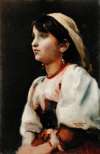 Geralda, cca 1880 (olej na plátně) od James Paterson