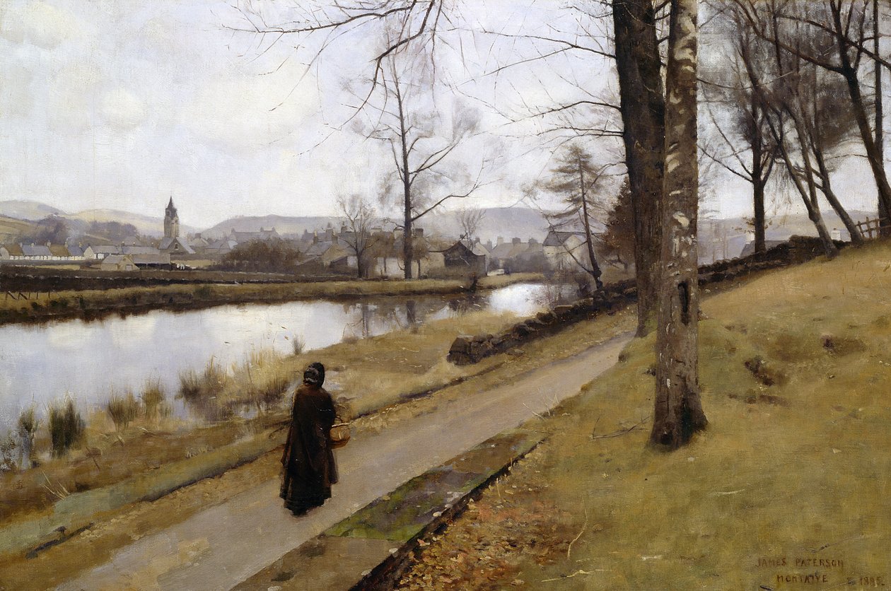 The Last Turning, Winter, Moniaive od James Paterson