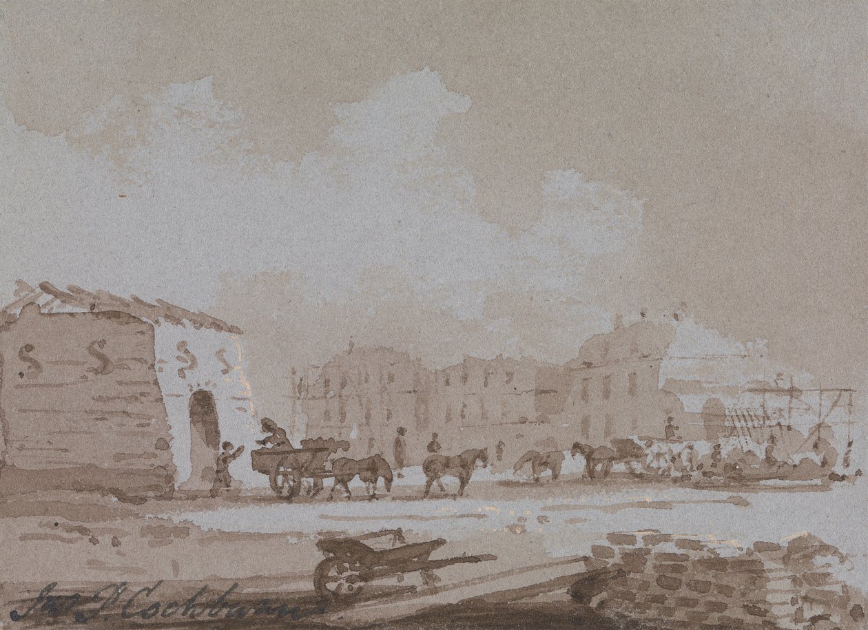 Stavba pevnosti od James Pattison Cockburn