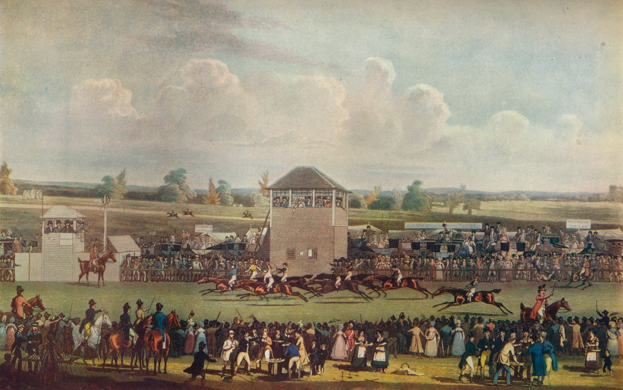 Ascot Heath Races, 19. století od James Pollard