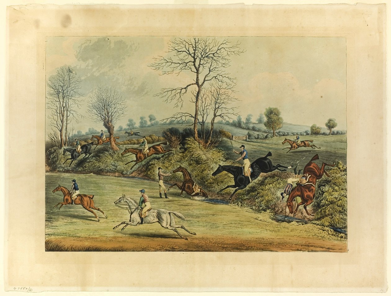 Saint Albans Grand Steeple Chase od James Pollard